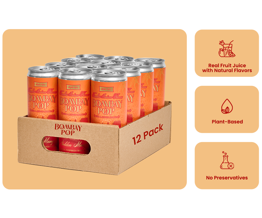Bombay Pop Mango — 12 Pack