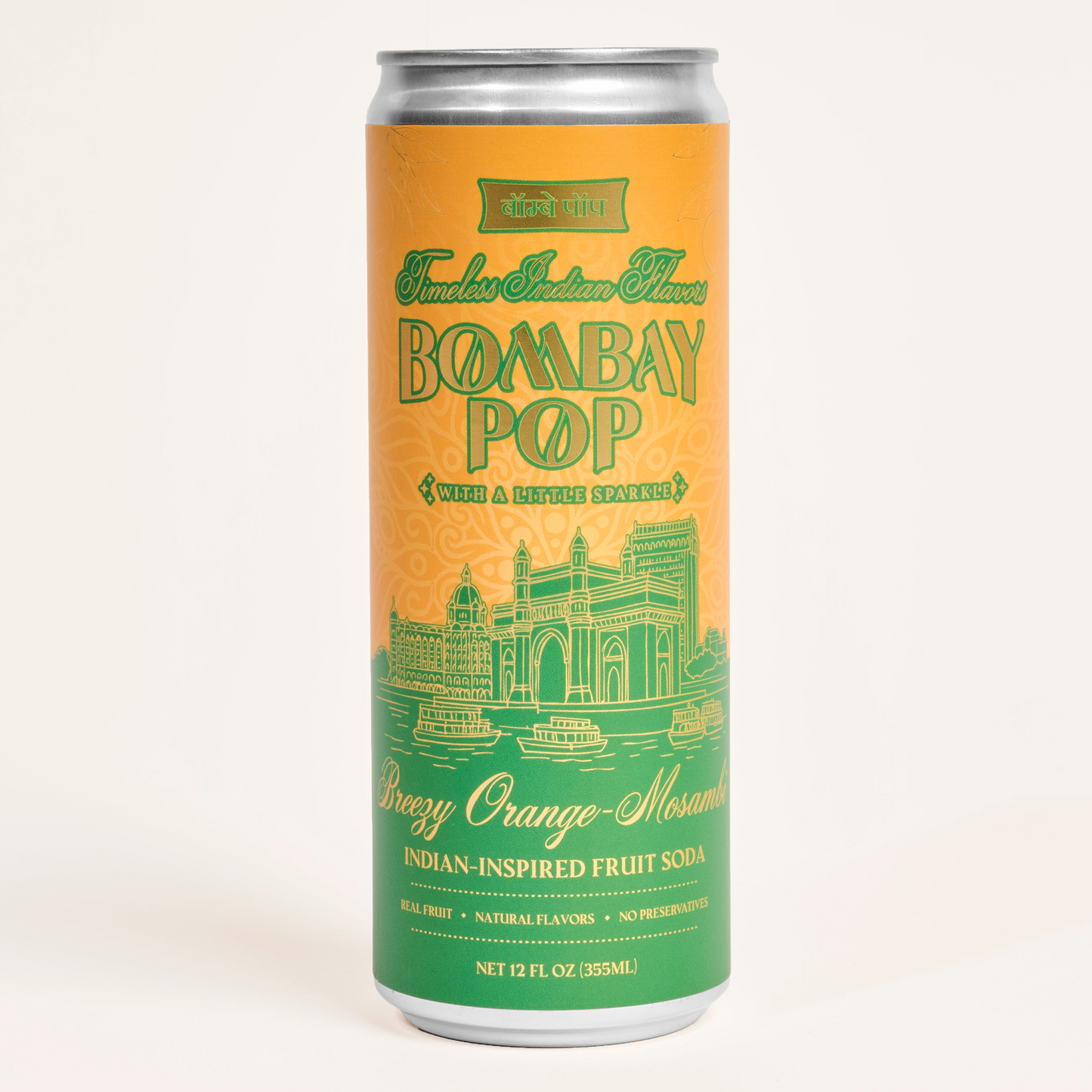 Bombay Pop Orange-Mosambi — 12 Pack