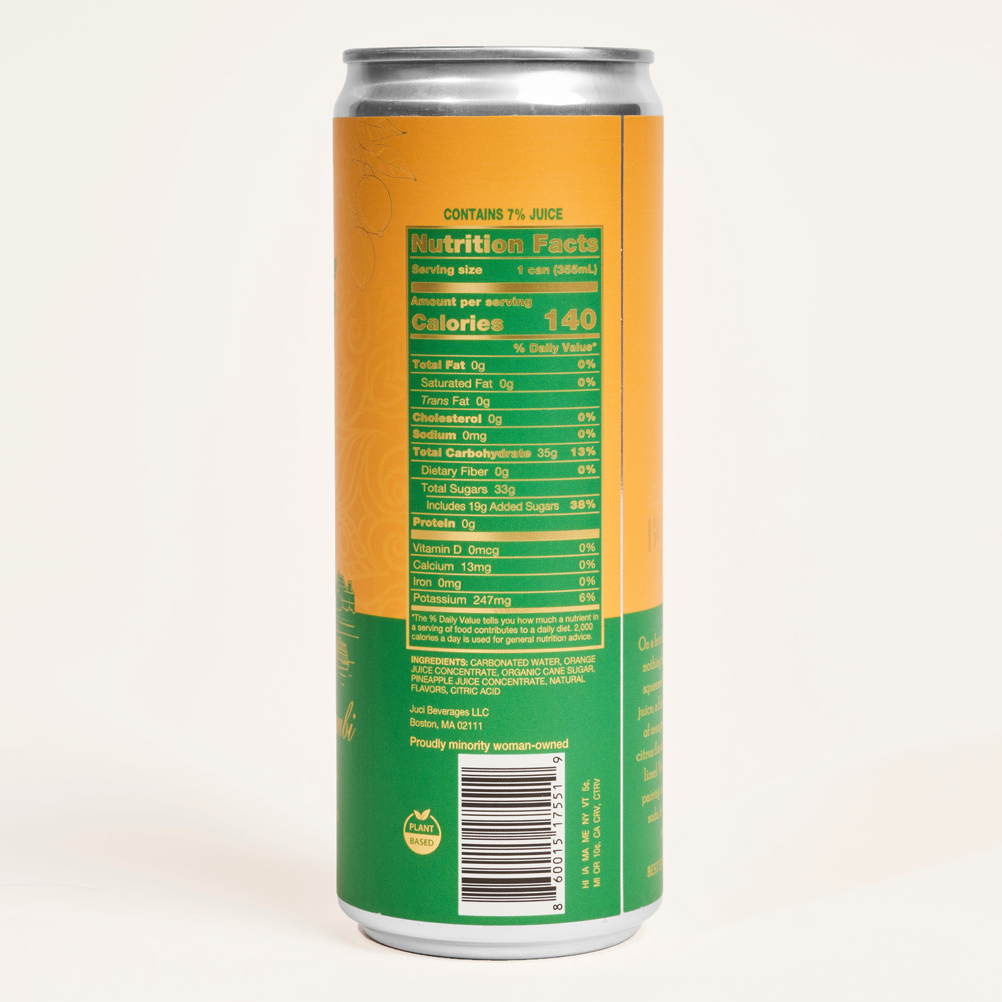 Bombay Pop Orange-Mosambi — 12 Pack