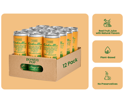 Bombay Pop Orange-Mosambi — 12 Pack