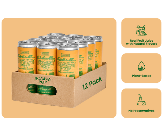 Bombay Pop Orange-Mosambi — 12 Pack